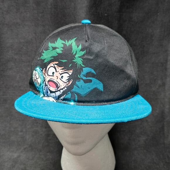 My Hero Academia Japan Anime MANGA Izuku Midoriya Cartoon Adjustable Hat - Picture 2 of 11